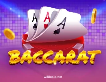 Hình ảnh trò chơi Baccarat tại w88 asia